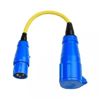 Adaptérový kábel 16A na 32A/250V CEE/CEE