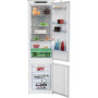 BEKO chladnička BCNA306E4SN vstavaná, 193,5 cm, energetická trieda E, HarvestFresh, Neo Frost, Metal Wall