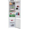BEKO chladnička BCNA306E4SN vstavaná, 193,5 cm, energetická trieda E, HarvestFresh, Neo Frost, Metal Wall