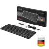 Perixx PERIBOARD-213 DE B káblová USB klávesnica, nemecké rozloženie (QWERTZ), nožnicové spínače, čierna