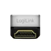 LogiLink AH0005A 8K HDMI adaptér 90° konektor samec na konektor samica 48 Gbps čierny