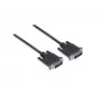 EXSYS DVI-D Dual Link kábel 24+1 pin konektor samec na konektor samec 5m čierny EX-K6310-5