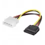 EXSYS S-ATA napájací kábel 1 x 4 pin na 1 x 15 pin, 15 cm (EX-K3610)