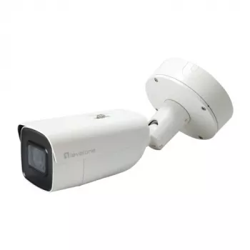 LevelOne FCS-5212 6MP vonkajšia bullet IP kamera s motorizovaným varifokálnym objektívom, H.265, IR nočné videnie, PoE, IP66, IK10