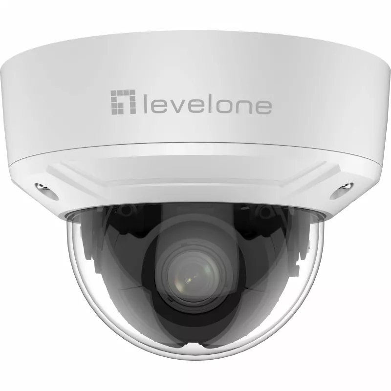 LevelOne FCS-3616 6MP vonkajšia dome IP kamera s IR, PoE, H.265