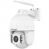 FOSCAM SD8P vonkajšia kamera s otáčaním/náklonom a WLAN, 8MP 4K, 4x optický zoom, IP66, biela