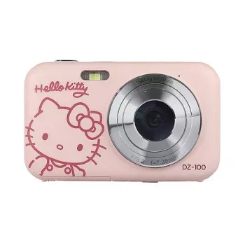 Yashica DZ-100 Hello Kitty kompaktný digitálny fotoaparát, 44 MP, ružový
