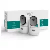 Arlo Essential 3 2K Pan-Tilt-Zoom interiérová bezpečnostná kamera (balenie 2 ks, biela)