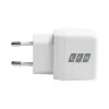 EFB Elektronik G201CE 20W USB-C GaN sada nástennej nabíjačky s 2m USB-C káblom, PD3.0 & QC3.0, biela