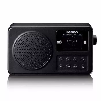 Lenco PDR-033BK prenosné DAB+/FM rádio s Bluetooth a nabíjateľnou batériou - čierne