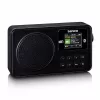 Lenco PDR-033BK prenosné DAB+/FM rádio s Bluetooth a nabíjateľnou batériou - čierne
