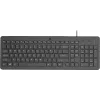 HP 150 káblová klávesnica turecká Q USB čierna 664R5AA#AB8