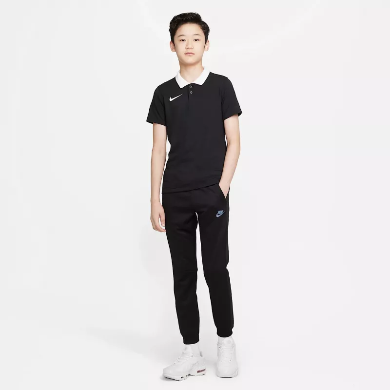 Nike Dri-FIT Park 20 polo tričko detské unisex krátky rukáv čierne CW6935 010 veľkosť S