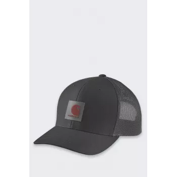 Carhartt Twill Mesh-Back Logo Patch čiapka - čierna