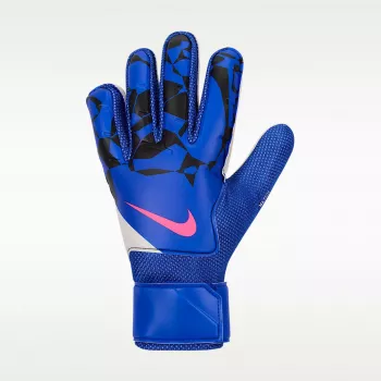 Nike Match brankárske rukavice modrá čierna ružová veľkosť 7