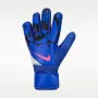 Nike Match brankárske rukavice modrá čierna ružová veľkosť 7