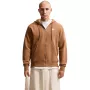 Nike Club BB Full-Zip Hoodie pánska svetlohnedá 2XL