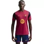 Nike FC Barcelona Strike pánske futbalové tréningové tričko Dark Wine XL