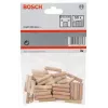 Bosch drevená hmoždinka 6 mm x 30 mm, 50 ks 2607000444