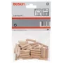 Bosch drevená hmoždinka 6 mm x 30 mm, 50 ks 2607000444