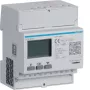 Hager ECP302C trojfázový elektromer pre 1A alebo 5A prúdové transformátory, 4-modulová DIN lišta, S0 impulzný výstup