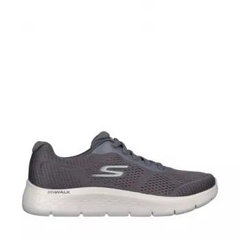 Skechers pánske Go Walk Flex Remark walking topánky, sivá/antracitová, veľkosť 44 EU