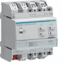 Hager TYAS624D KNX Secure 4-kanálový aktor žalúzií/roletových 24V DC