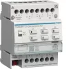 HAGER TYMS646R vykurovací aktor 6-násobný KNX Secure s regulátorom