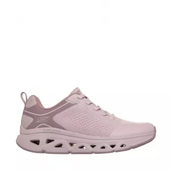 Skechers BOBS Sport Arc Waves - Remix dámske šnurovacie tenisky, Light Mauve, EU 39