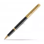 Waterman Hemisphere roller pero - jemné, lesklá čierna s chrómovými ozdobnými krúžkami, darčeková krabička 2225136