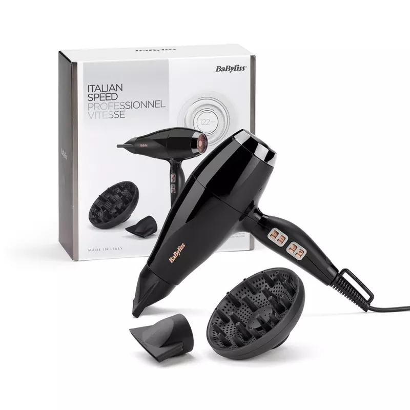 Babyliss Air Power Pro fén na vlasy, 2300W, čierna