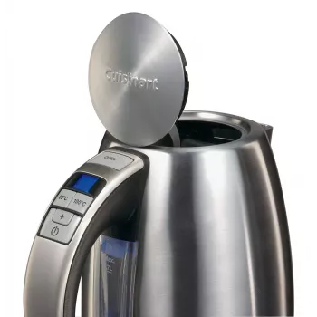 Cuisinart CPK17E-B elektrická rýchlovarná kanvica, 1,7 L, 1500 W, nerez, 6 nastavení teploty