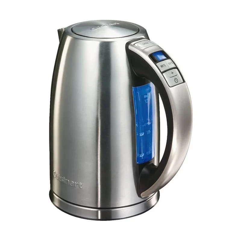 Cuisinart CPK17E-B elektrická rýchlovarná kanvica, 1,7 L, 1500 W, nerez, 6 nastavení teploty