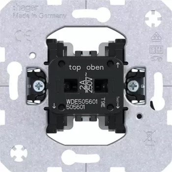 Hager WDE505601 tlačidlo 1-pólové 1 NO 250 V AC 10 A podomietková montáž