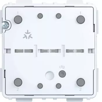 Hager Matter Smart tlačidlo, podomietkové, 1-násobné, biela WAC1010