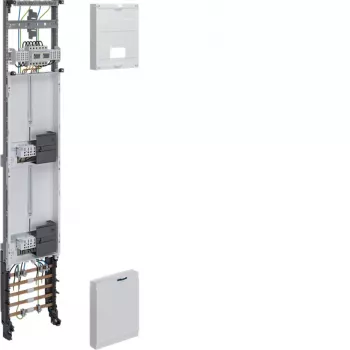 Hager ZH53W3NT universZ kompletný rozvádzač, 1350x250mm, 3-bodový, 2 miesta pre elektromery, 10 mm², s oddeľovacou funkciou