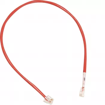 Hager ZZ12LMN200 patch kábel, 2x RJ12, červený, 2m