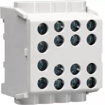 HAGER KH35L8 1-pólová odbočovacia svorka hlavného vedenia, 6-35 mm² hlavné vedenie, 125 A, 1000 V, sivá