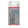 Bosch Accessories 2608667857 Sada čepelí priamočiarej píly drevo a kov Basic, 5-dielna, stopka T