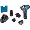Bosch GSR 12V-15 FC Professional akumulátorová vŕtačka so systémom FlexiClick, 2x2,0Ah batérie, nabíjačka, L-BOXX 102 06019F6006