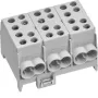 Hager hlavná odbočovacia svorka KH35L3 3-polová 2x35-2x25mm² sivá