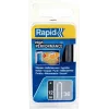 Rapid Type 36 ploché drôtené káblové sponky, 12 mm ramienko, pozinkované, dláto hrot, 1000 ks 40109626