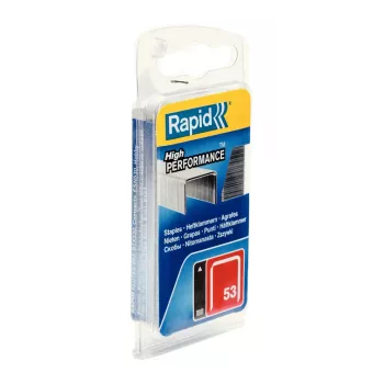 Rapid No. 53 sponky z jemného drôtu, 12 mm dĺžka ramienka, pozinkovaná oceľ, balenie 2500 ks 40109505