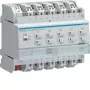 Hager TYAS610D KNX spínací/žalúziový aktor 10/5-násobný 16A C-záťaž Secure