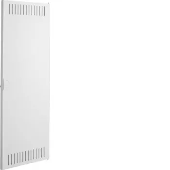 Hager Volta VDI UPV/HWV náhradné dvere, 4-radové, s pántom, oceľ, biela lakovaná, 288 mm šírka VZ126N
