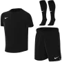 Detská futbalová tréningová súprava Nike Dri-FIT Park VIII, čierna, veľkosť S