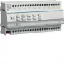 HAGER TYMS620D KNX Secure spínací a žalúziový aktor, 20 spínacích / 10 žalúziových kanálov, 16 A, DIN lišta