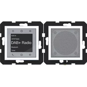 HAGER WAN6110WM Radio Touch UP DAB+ Bluetooth reproduktor pod omietku
