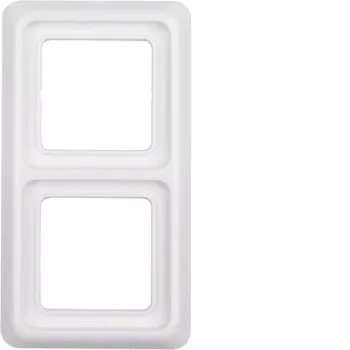 Hager 2-násobný rám WWD1200PW polárna biely