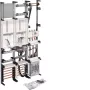Hager universN kompletné pole s prúdovým transformátorom 250 A 5-pólové 1350 mm UF53WBW1